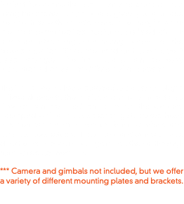 Perfect for getting that extra vantage point without using the drone, our jib - crane gives you a unique perspective with an additional 7’ of height when mounted to the rooftop platform. It is fitted with an any side interchangeable railing system for the crew protection. Since mounted on the AviaEye™ Jeep Wrangler, the jib - crane can be easy repositioned on set for different shoot options. The 21’ jib - crane has a payload capacity of 15kg; it is fixed directly to the roof platform on a 16’ Mitchell riser or can be used on sticks on the ground. Equipped with a shock absorbing stabilized head it is compatible with various Ronin gimbals and other camera setups. The camera and gimbals have direct output to video village inside the car through hard wired connections. *** Camera and gimbals not included, but we offer a variety of different mounting plates and brackets.
